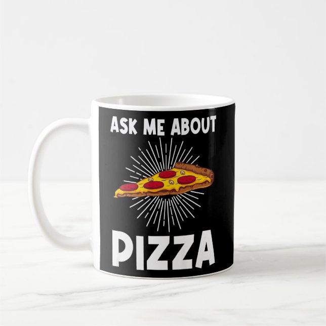 Caneca De Café Pizza Para Homens Crianças Pizza Italiana (Esquerda)