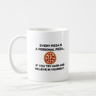 CANECA DE CAFÉ PIZZA PESSOAL