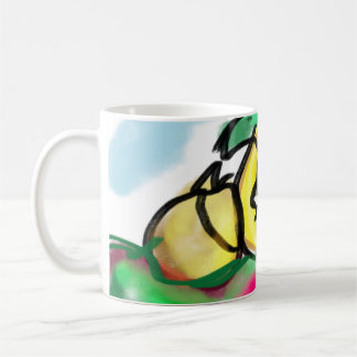 Caneca De Café Placa de abóbora de gato preto
