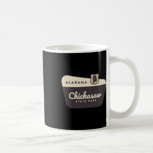 Caneca De Café Placa de Boas-Vindas ao Chickasaw State Park Alama