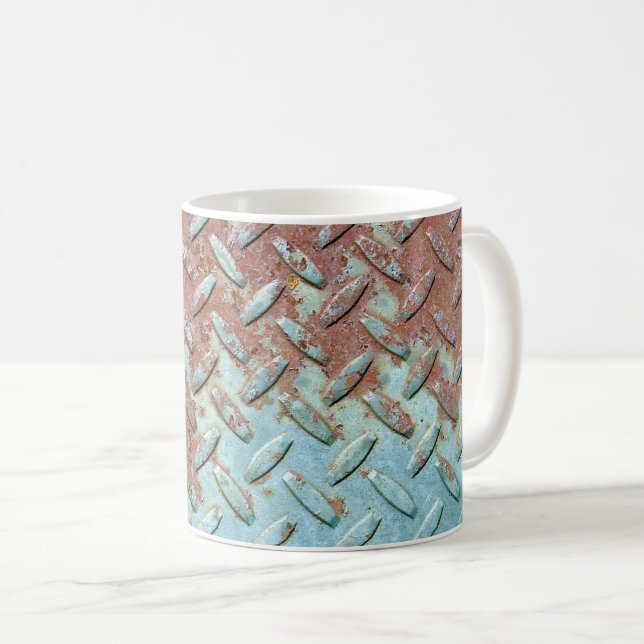 Caneca De Café Placa de Diamante 4 (Frente Esquerda)