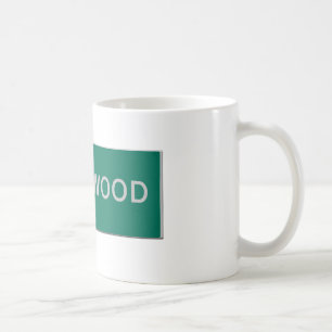Caneca De Café placa de Hollywood