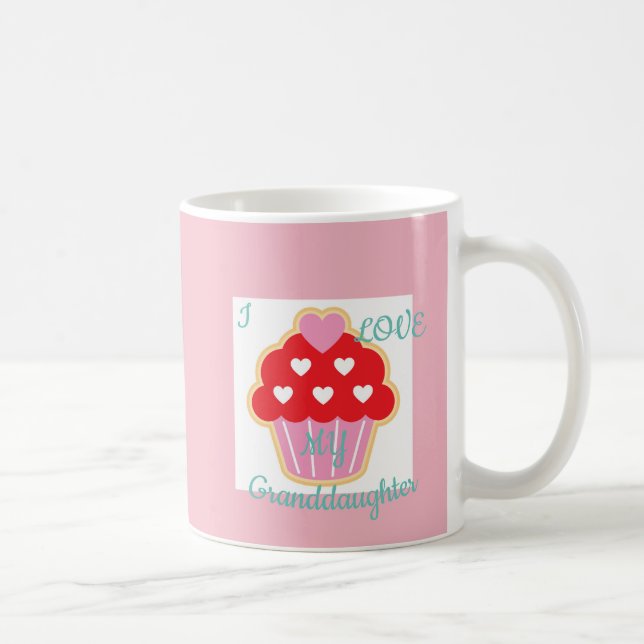 Caneca De Café Placa de Namorados para Cupcake neteta (Direita)