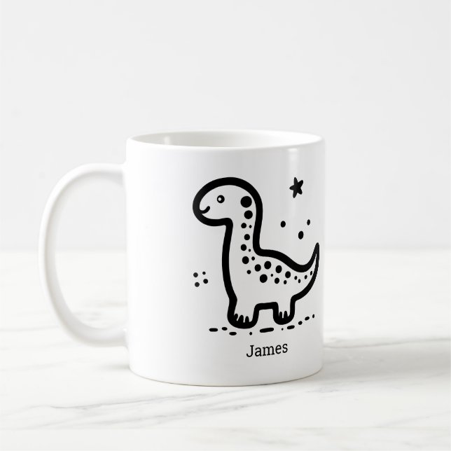 Caneca De Café Placa de papel (Esquerda)