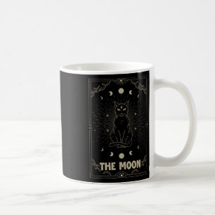 Caneca De Café Placa De Tarô De Gato Crescente Para Gato Tarto