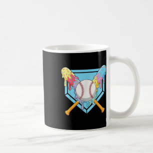 Caneca De Café Placa Home Plate legal para Baseball com Sprinkles