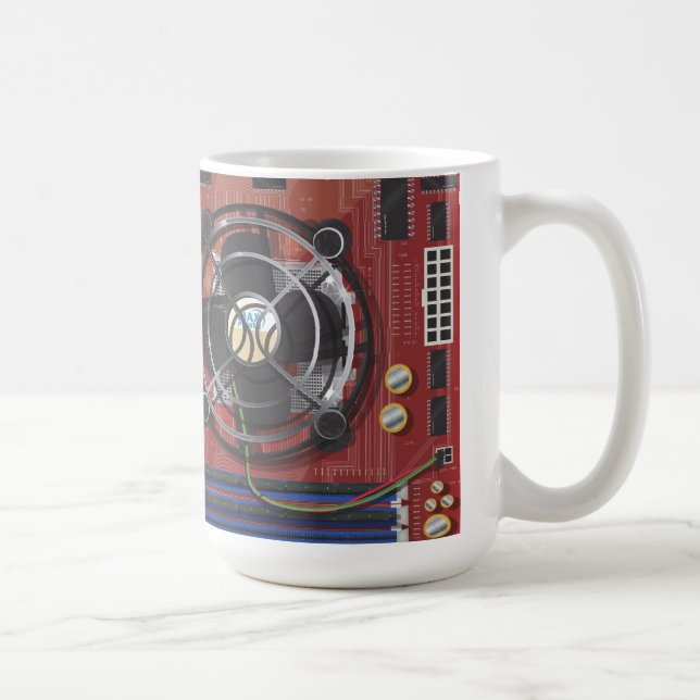 Caneca De Café Placa-mãe do computador (Direita)