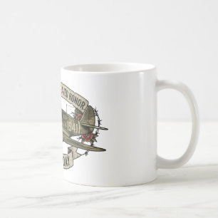 Caneca De Café Placas de Identificação Águia Patriótica e OEH Fei