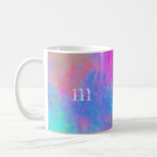 Caneca De Café Placas multicolores brilhantes