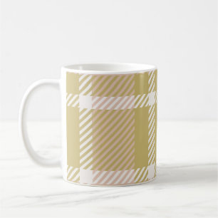 Caneca De Café Plaid or tartan vintage background or texture in m