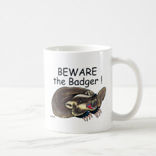 Caneca De Café PlainBadger_black