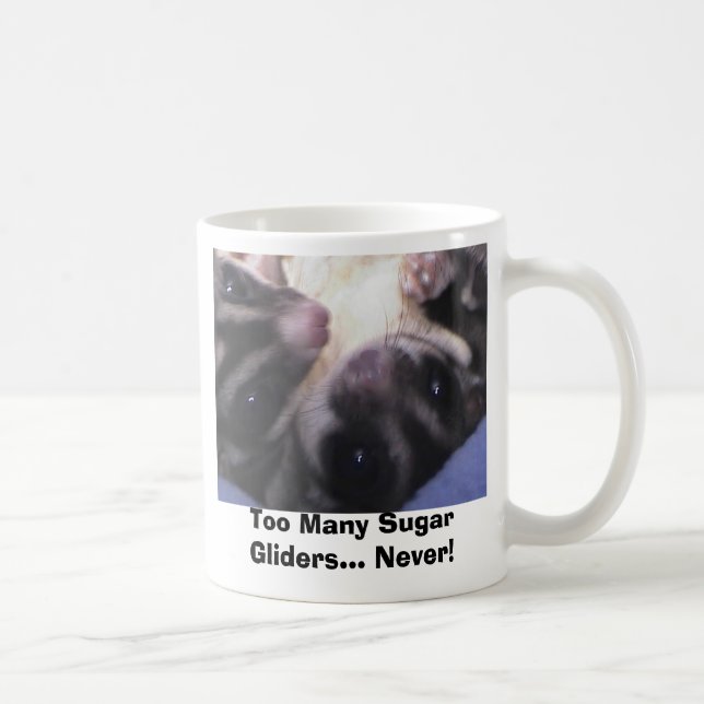 Caneca De Café Planadores demais do açúcar… (Direita)