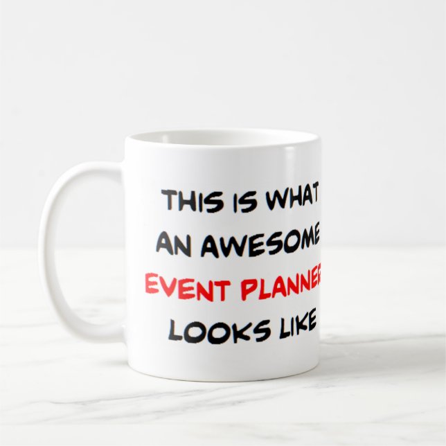 Caneca De Café planejador de eventos, incrível (Esquerda)