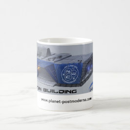 Caneca De Café Planet Postmoderna Art:  Admin Bldg Concept Mug