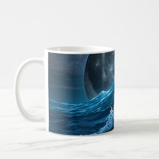 Caneca De Café Planeta (Esquerda)