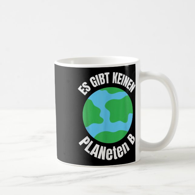 Caneca De Café Planeta Engraçado - Global de Proteção Ambiental E (Direita)