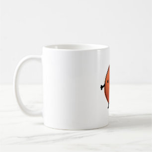 Caneca De Café Planeta Kawaii Marte