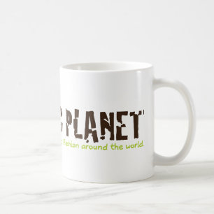 Caneca De Café Planeta orgânico Café e Lama de Chá