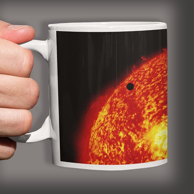 Caneca De Café Planeta Vênus Transita o Sol, Hi-Res (Criador carregado)