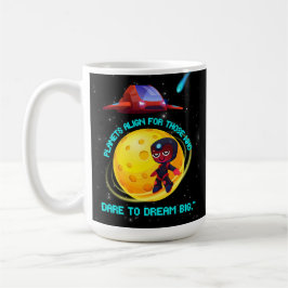 Caneca De Café Planetas se alinham para quem ousa sonhar grande