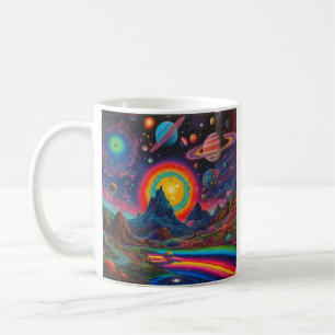 Caneca De Café Planetas selvagens 2