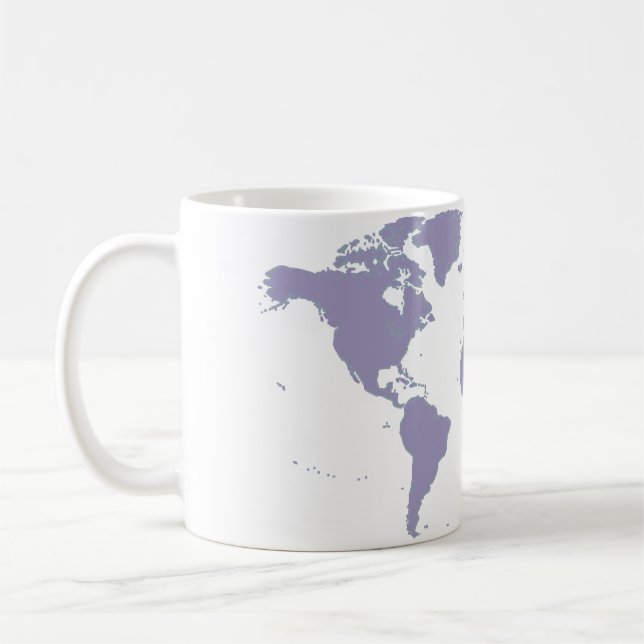 Caneca De Café Planisfera (Esquerda)