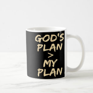 Caneca De Café Plano de Deus > Meu Plano Divertido Cristãos