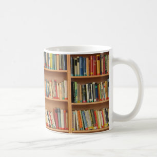 Caneca De Café Plano de fundo da estante