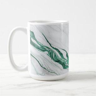 Caneca De Café Plano de fundo do padrão de mármore da natureza ab