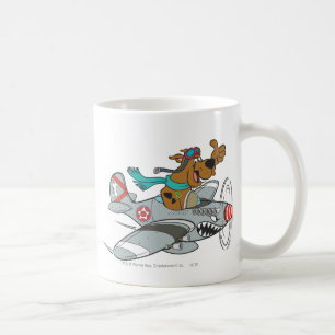Caneca De Café Plano de Voo Scooby-Doo