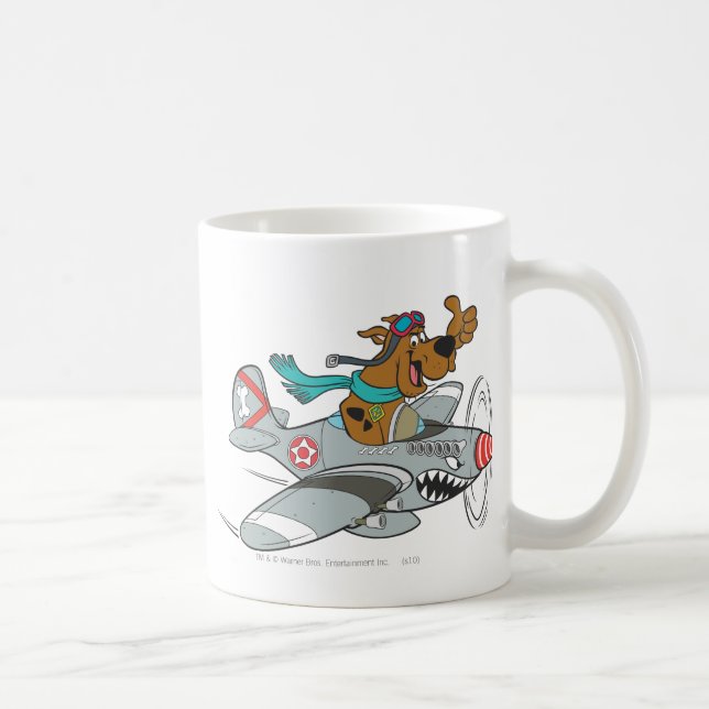 Caneca De Café Plano de Voo Scooby-Doo (Direita)