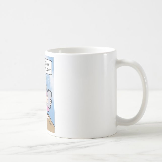 Caneca De Café plano do apoio dos mandamentos de moses (Direita)
