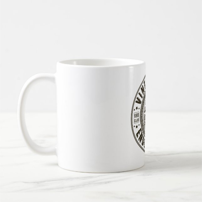 Caneca De Café Plano Infinito de Van Antiga (Esquerda)