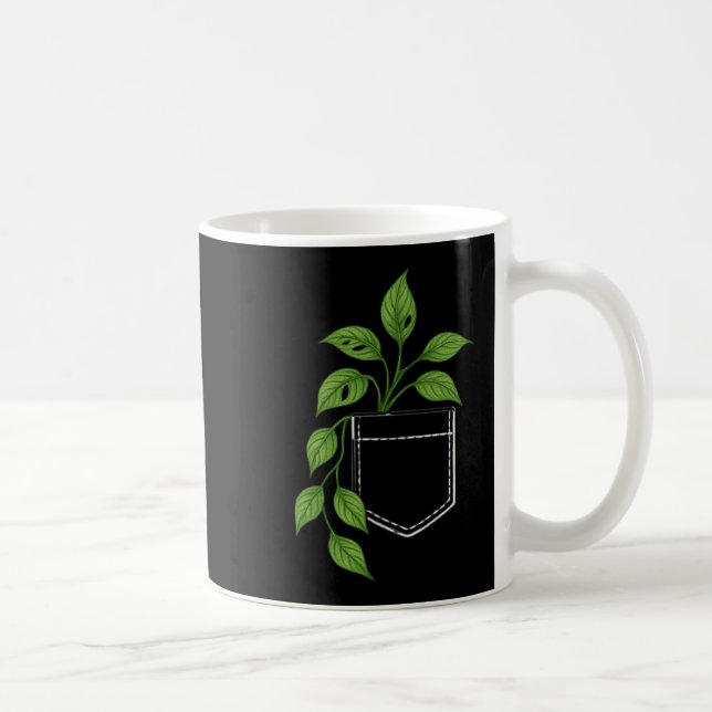 Caneca De Café Plant Dad Plant Moms, House Plan Gardener Grow Tho (Direita)