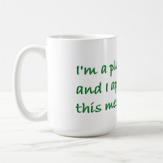 Caneca De Café Plant Nerd Mug