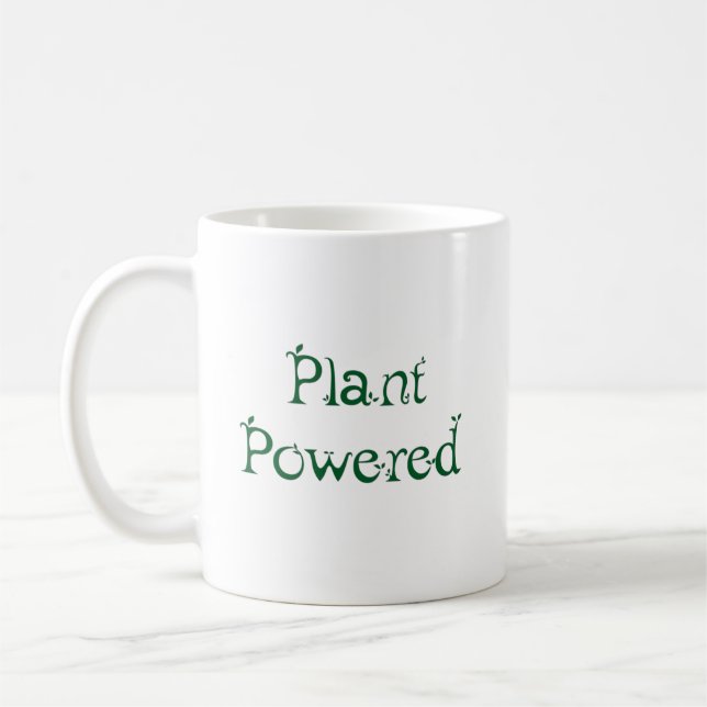 Caneca De Café Planta Alimentada (Esquerda)