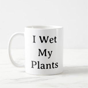 Caneca De Café Planta Ave Mug - Molhei Minha Plantas Engraçada Pr