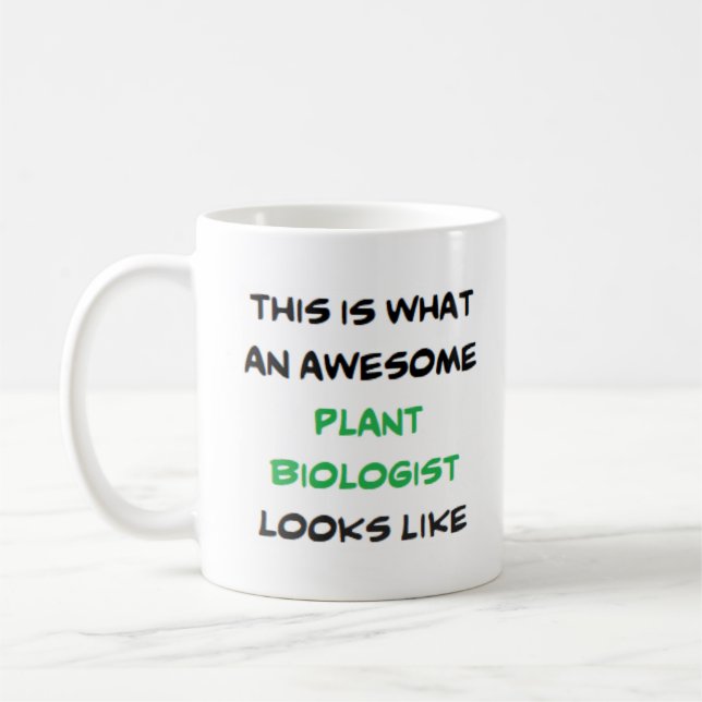 Caneca De Café planta bióloga, incrível (Esquerda)