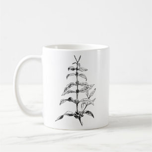 Caneca De Café Planta de Café Botanico Natureza Café