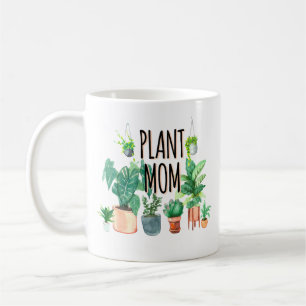 Caneca De Café Planta Mãe - Jardinagem, Presente De Plantador Par