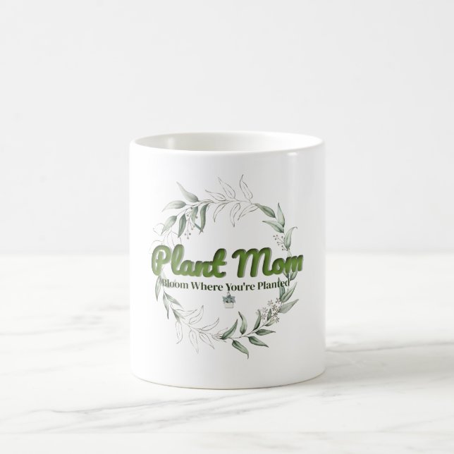 Caneca De Café Planta Mãe Mug - Bloom Onde Você Está Plantado (Bo (Centro)
