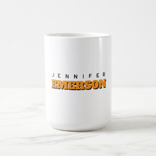 Caneca De Café Planta moderna minimalista profissional