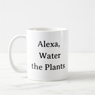 Caneca De Café Planta Parente Mug - Alexa, Água das Plantas
