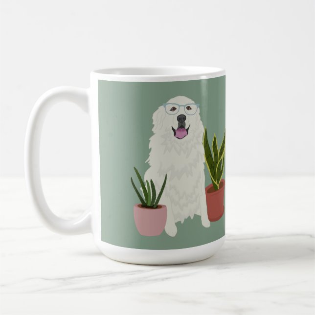 Caneca De Café Plantas de Pirenéus excelentes (Esquerda)