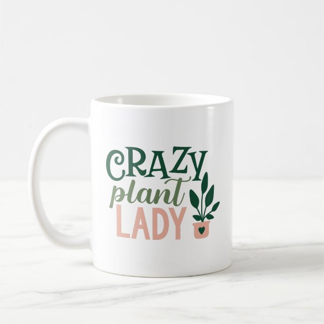 Caneca De Café Plantas Garden Nature Mug (Esquerda)