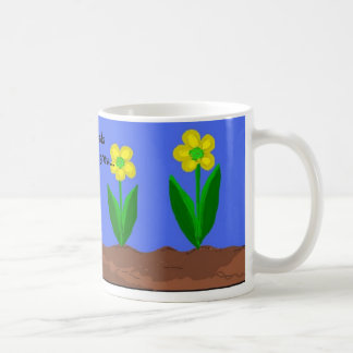 Caneca De Café Plante Sementes no Jardim