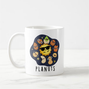Caneca De Café Planuts Engraçado Astronomia Loucos Pun