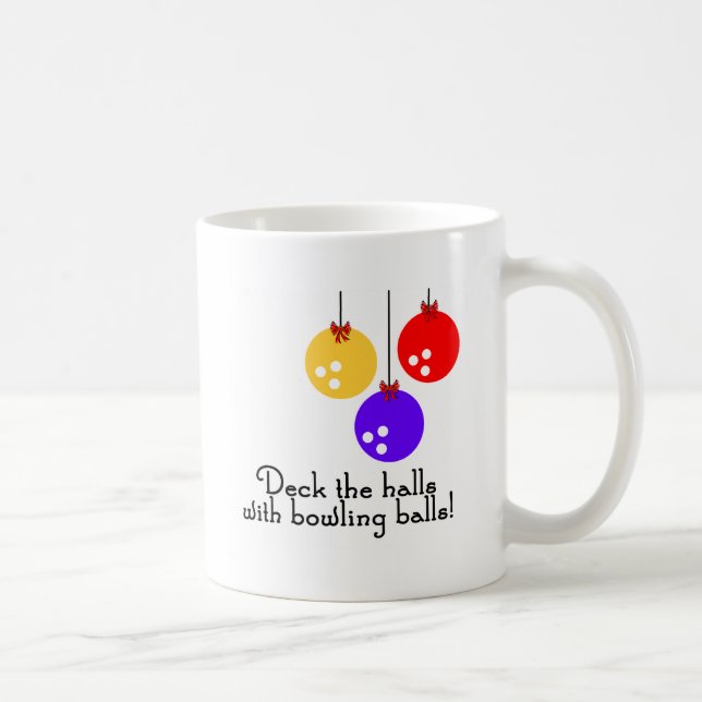 Caneca De Café Plataforma de BowlingChick os salões (Direita)