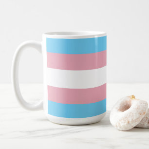 Caneca De Café Plataforma de diversidade do orgulho transgênero d