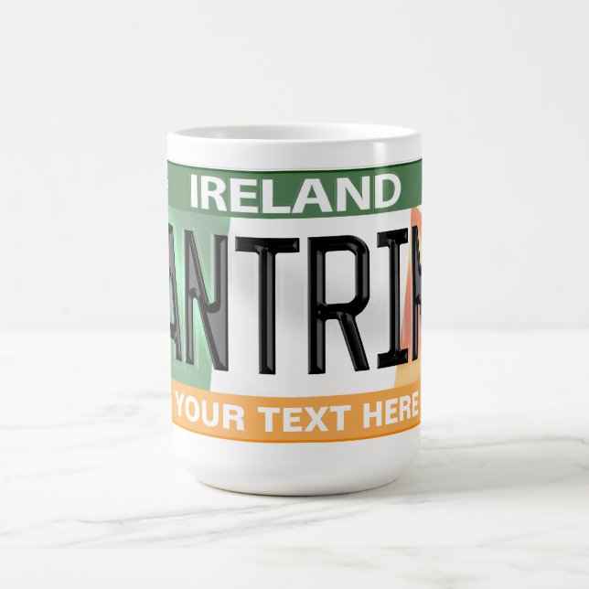 Caneca De Café Plataforma de Licença Personalizada da Irlanda Ant (Centro)
